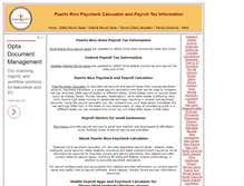 Tablet Screenshot of payrollpuertorico.com